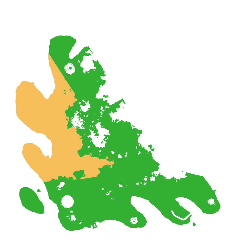 Biome Rust Map: Procedural Map, Size: 3500, Seed: 1654067004