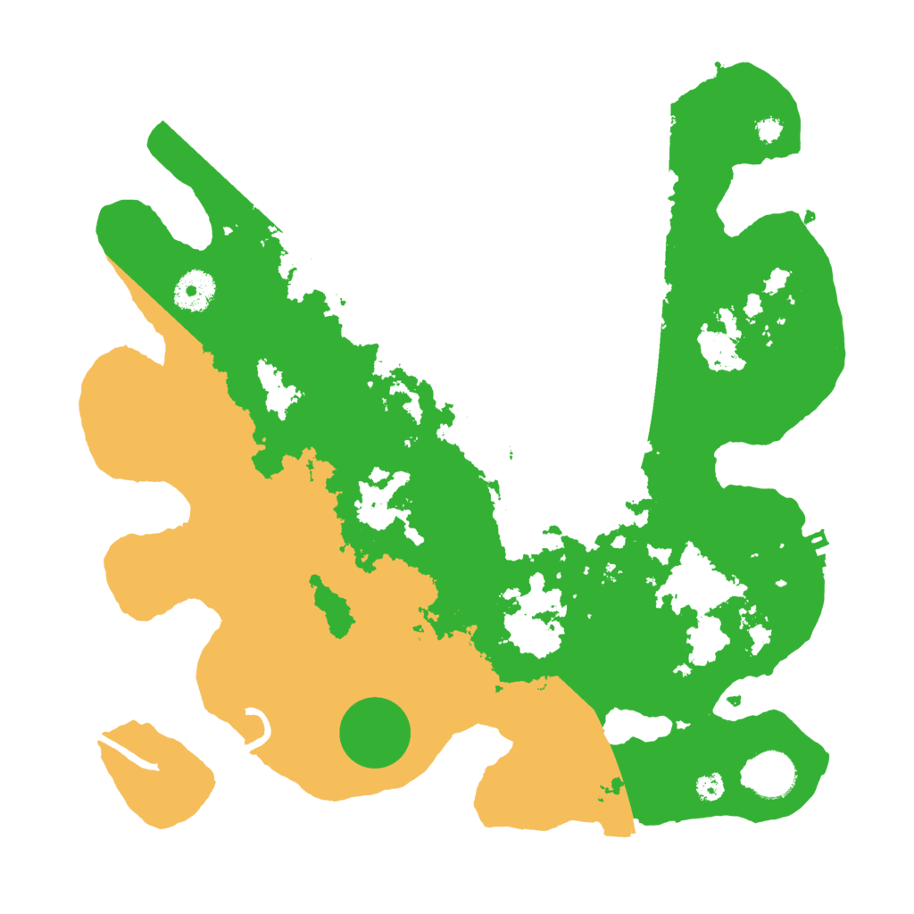 Biome Rust Map: Procedural Map, Size: 3400, Seed: 15355377