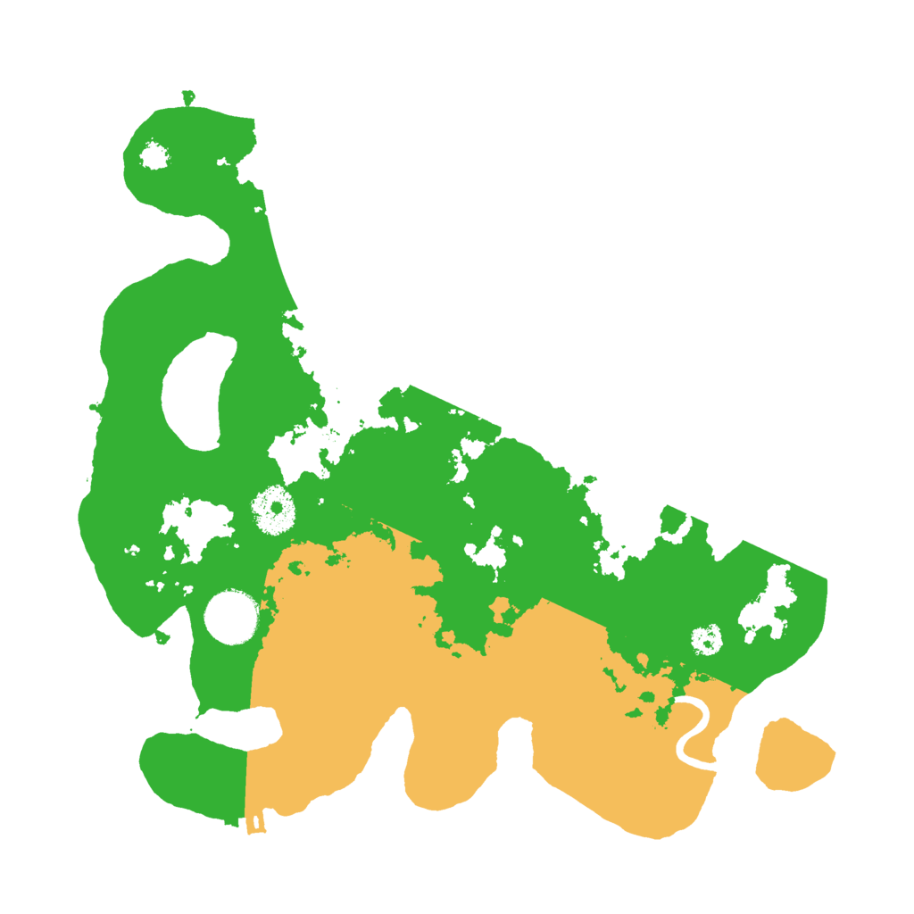 Biome Rust Map: Procedural Map, Size: 3000, Seed: 28154