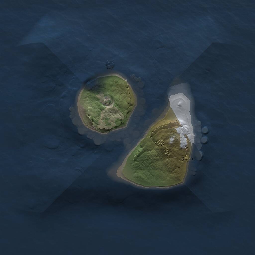 Rust Map: Procedural Map, Size: 1231, Seed: 2055201786, 1 Monuments