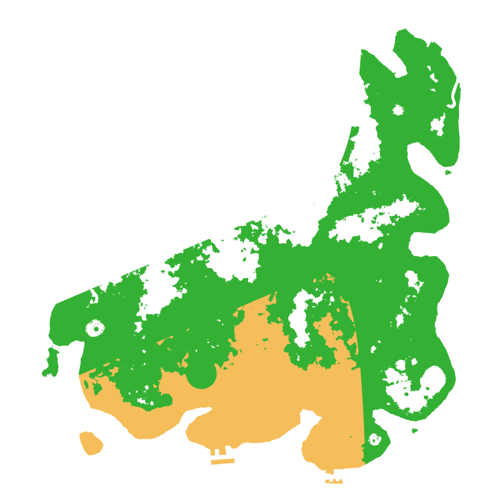 Biome Rust Map: Procedural Map, Size: 4300, Seed: 84635168