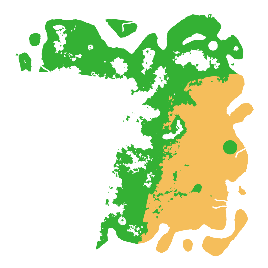 Biome Rust Map: Procedural Map, Size: 5000, Seed: 32224
