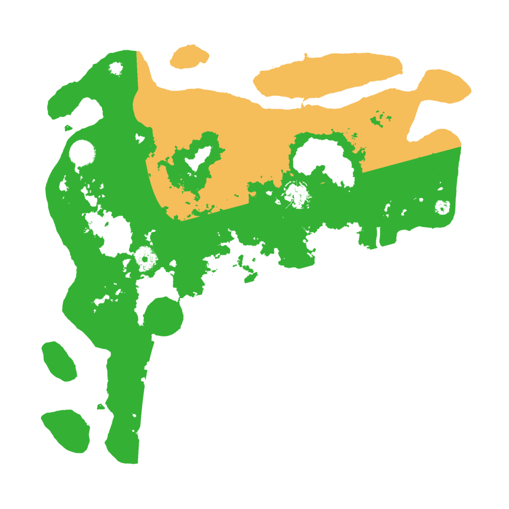 Biome Rust Map: Procedural Map, Size: 3500, Seed: 1848549898