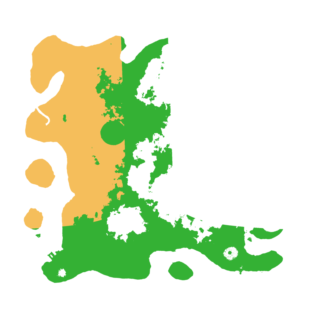 Biome Rust Map: Procedural Map, Size: 3500, Seed: 871113883