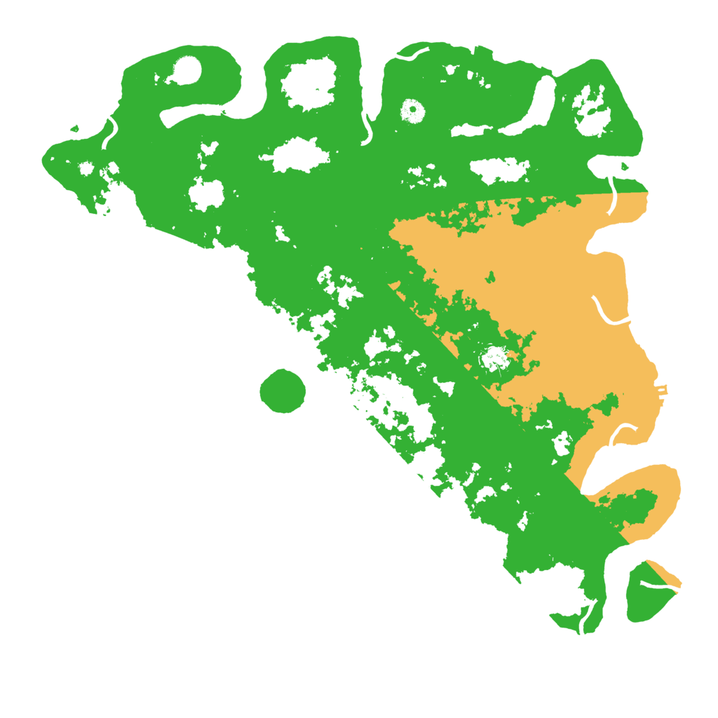 Biome Rust Map: Procedural Map, Size: 4500, Seed: 184192764