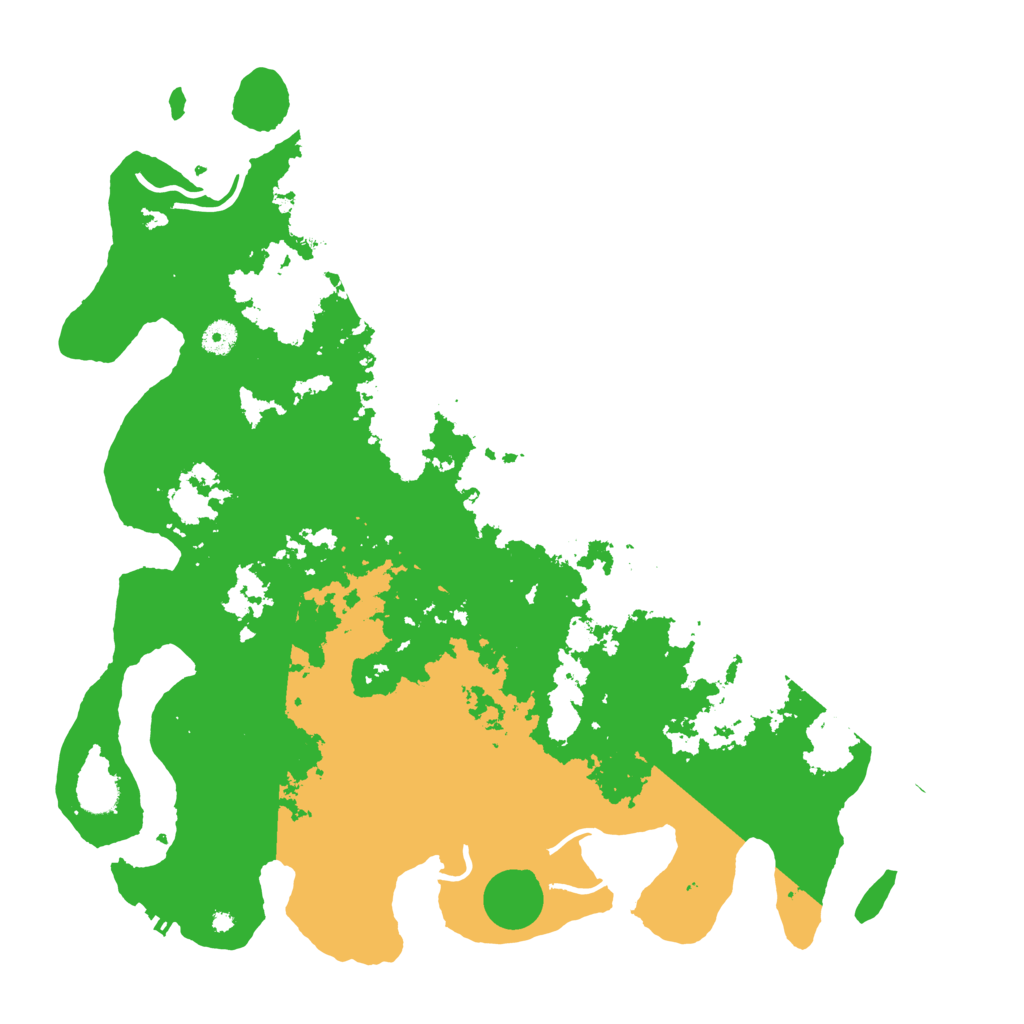 Biome Rust Map: Procedural Map, Size: 4500, Seed: 40102515