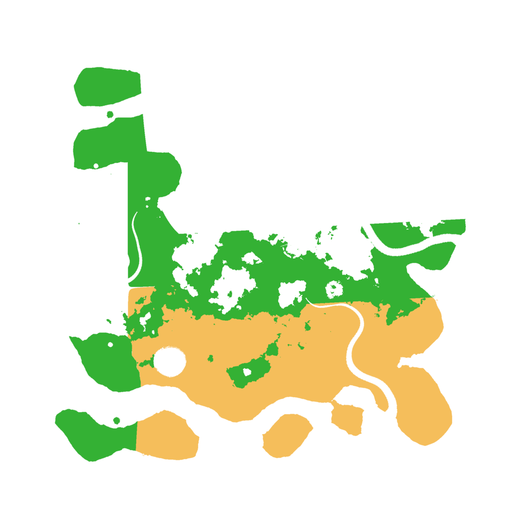 Biome Rust Map: Procedural Map, Size: 3000, Seed: 32270840