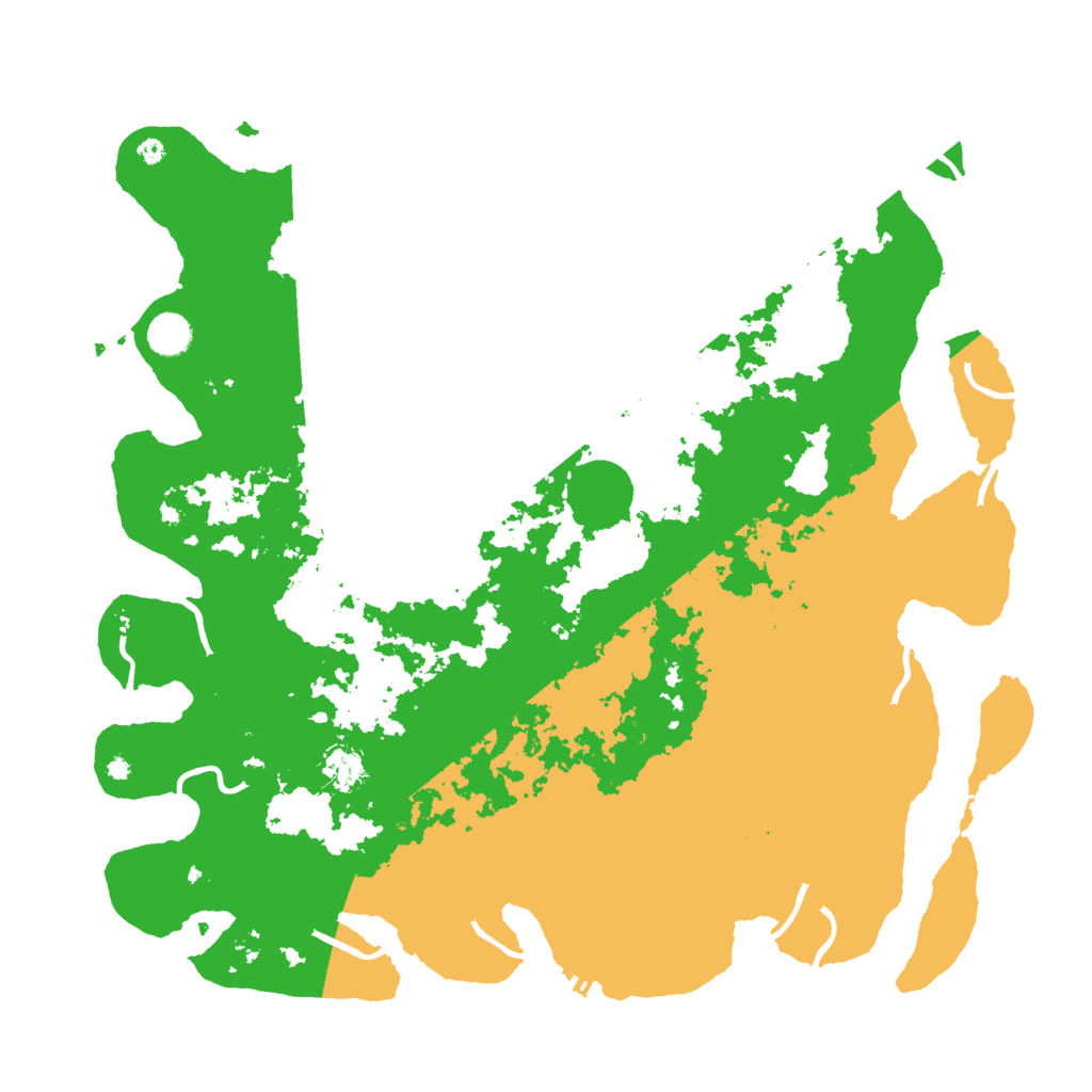 Biome Rust Map: Procedural Map, Size: 4400, Seed: 25985264