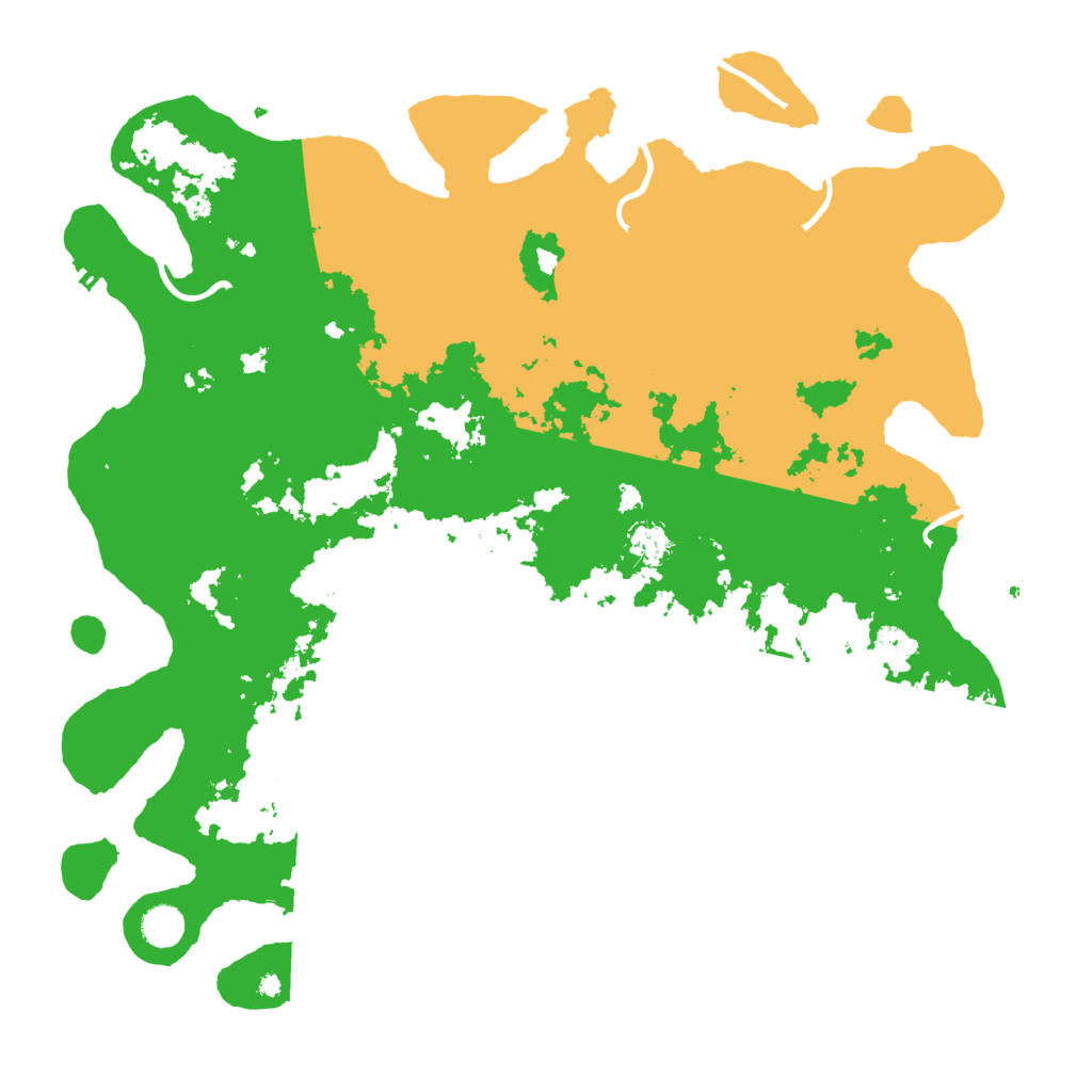 Biome Rust Map: Procedural Map, Size: 4500, Seed: 2117717261