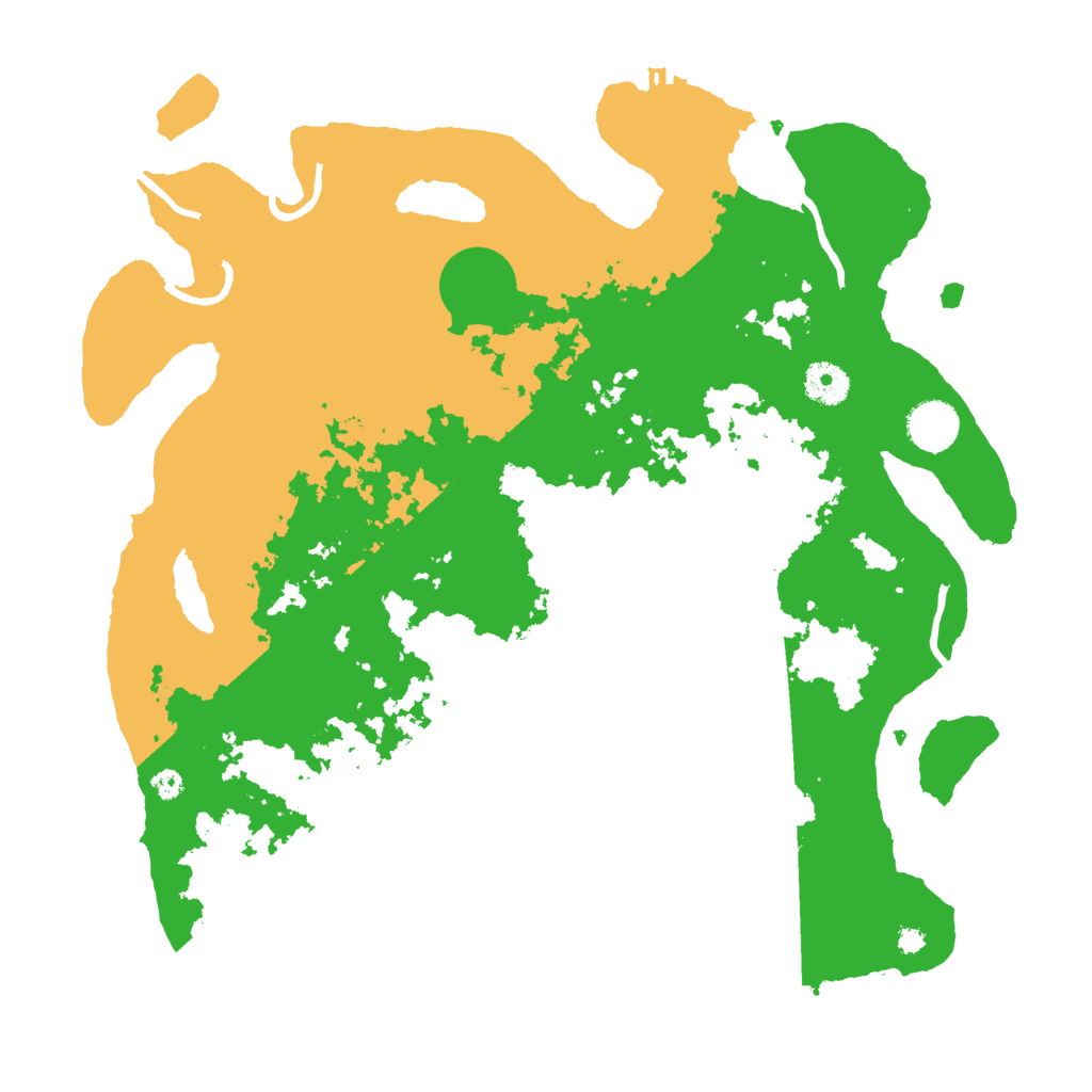 Biome Rust Map: Procedural Map, Size: 3750, Seed: 42229547
