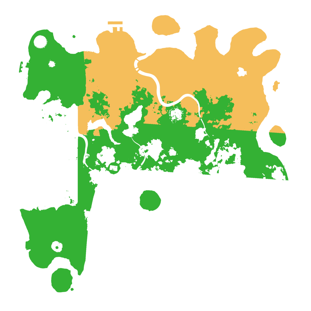 Biome Rust Map: Procedural Map, Size: 4250, Seed: 1957431311