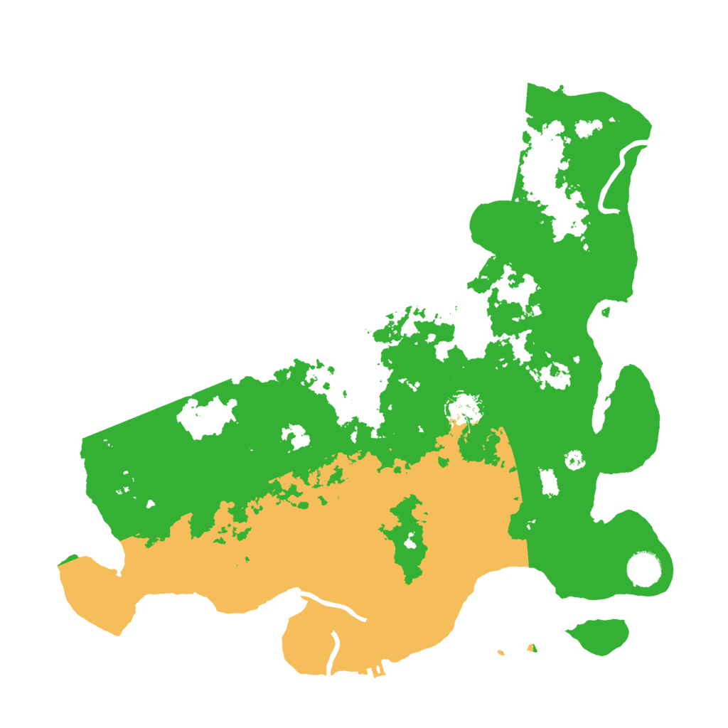 Biome Rust Map: Procedural Map, Size: 3750, Seed: 65546420