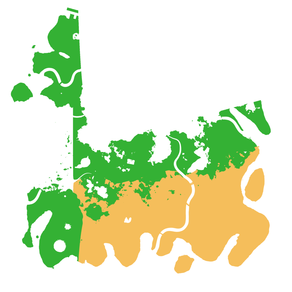 Biome Rust Map: Procedural Map, Size: 4250, Seed: 1154016943