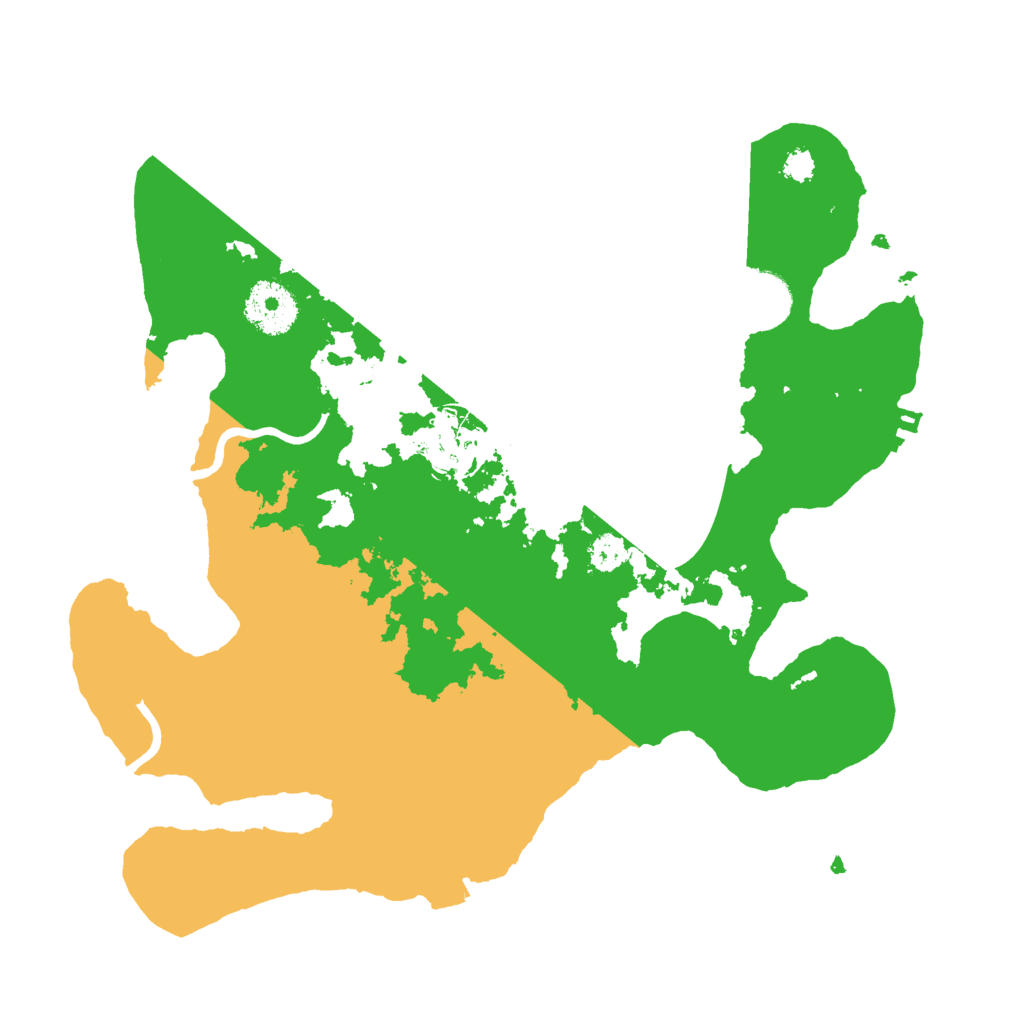 Biome Rust Map: Procedural Map, Size: 3000, Seed: 1752360053