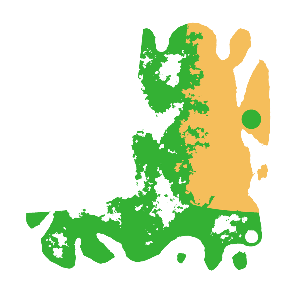 Biome Rust Map: Barren, Size: 3950, Seed: 82457383