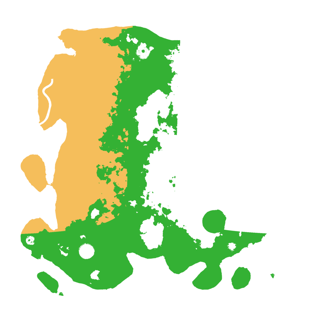 Biome Rust Map: Procedural Map, Size: 3700, Seed: 74748179