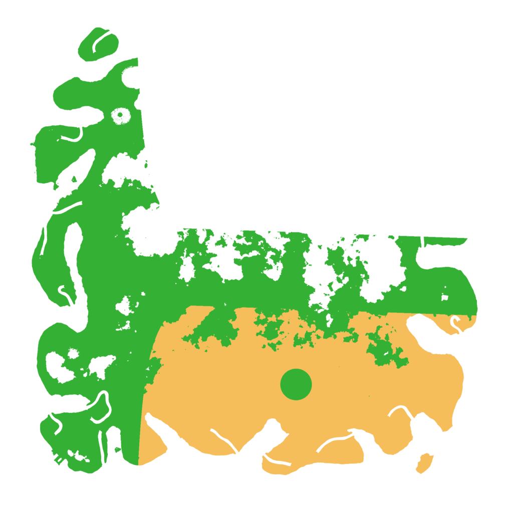 Biome Rust Map: Procedural Map, Size: 4300, Seed: 70613805