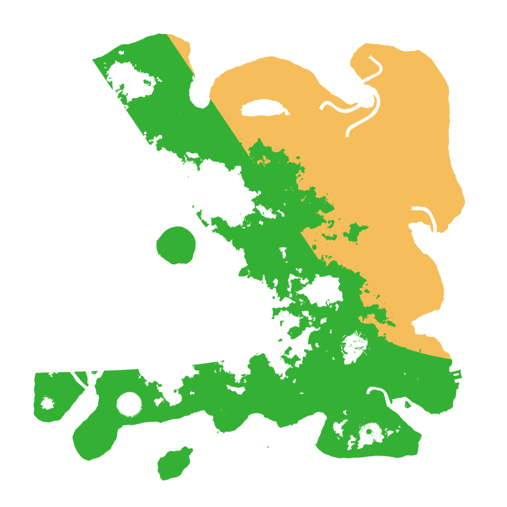 Biome Rust Map: Procedural Map, Size: 3650, Seed: 28477637