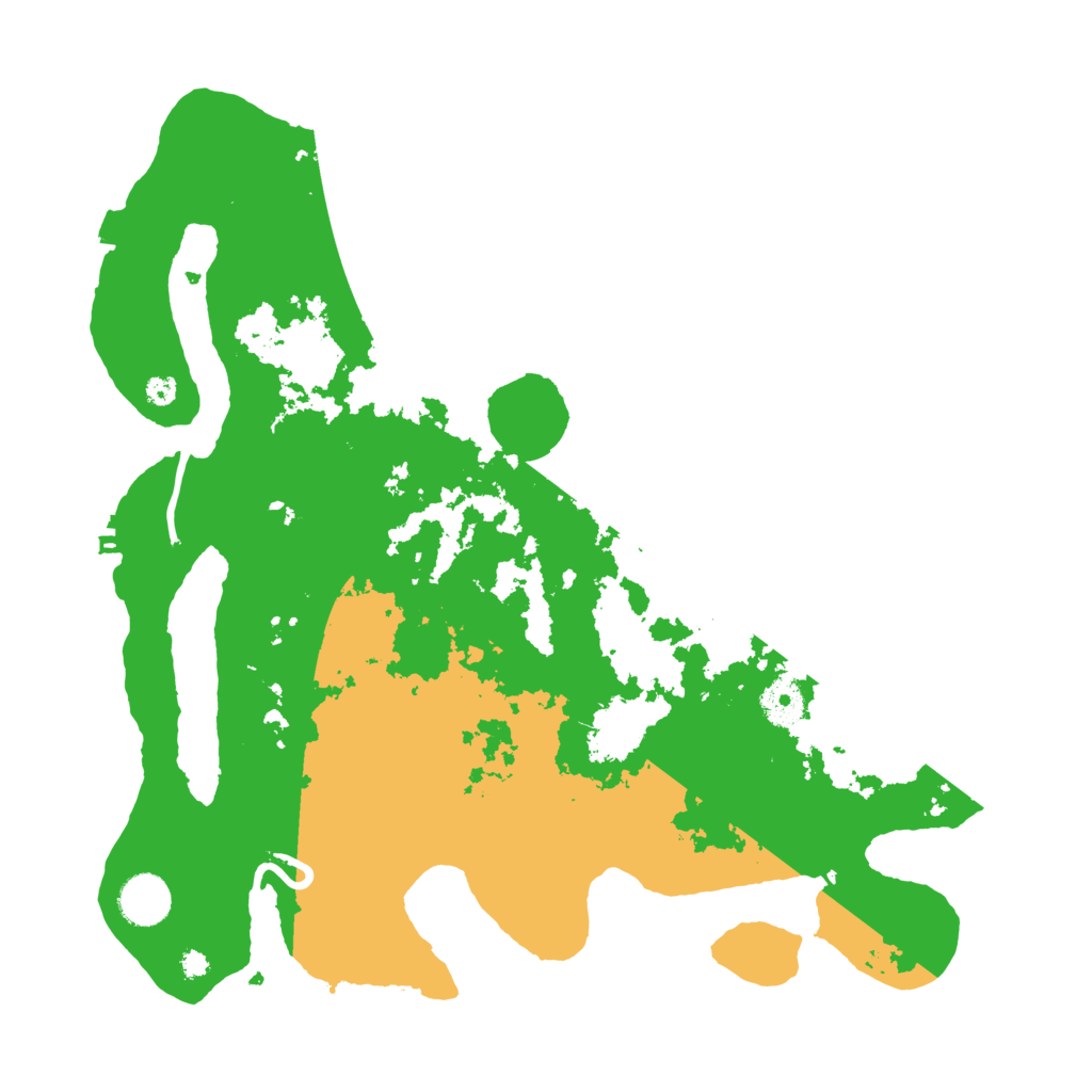 Biome Rust Map: Procedural Map, Size: 3700, Seed: 66878437