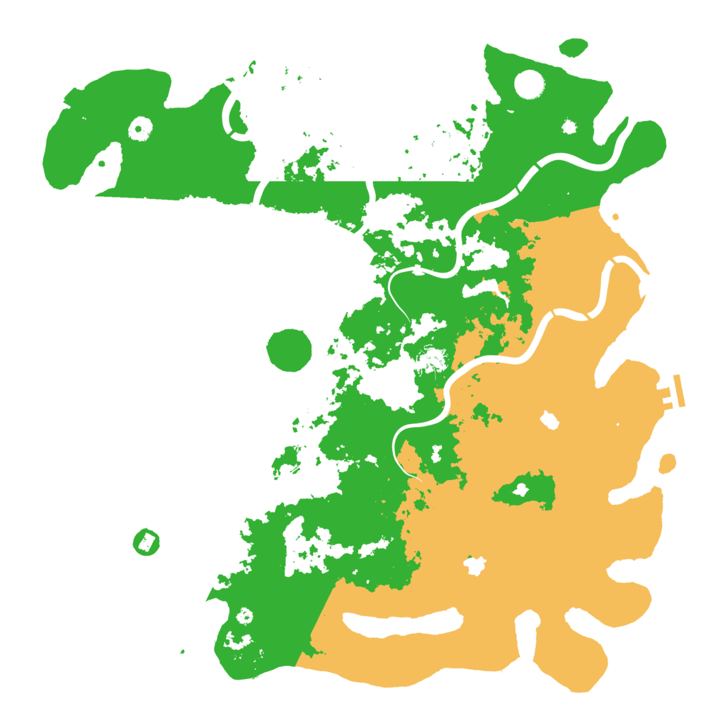 Biome Rust Map: Procedural Map, Size: 4500, Seed: 1165839189