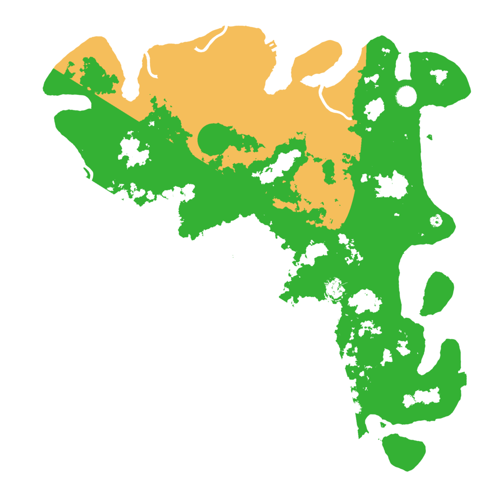 Biome Rust Map: Procedural Map, Size: 4250, Seed: 70922387