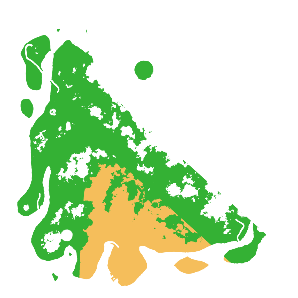 Biome Rust Map: Procedural Map, Size: 4500, Seed: 357156809