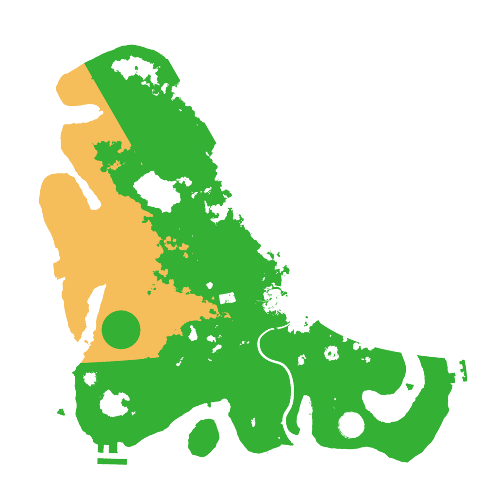 Biome Rust Map: Procedural Map, Size: 3400, Seed: 83830723