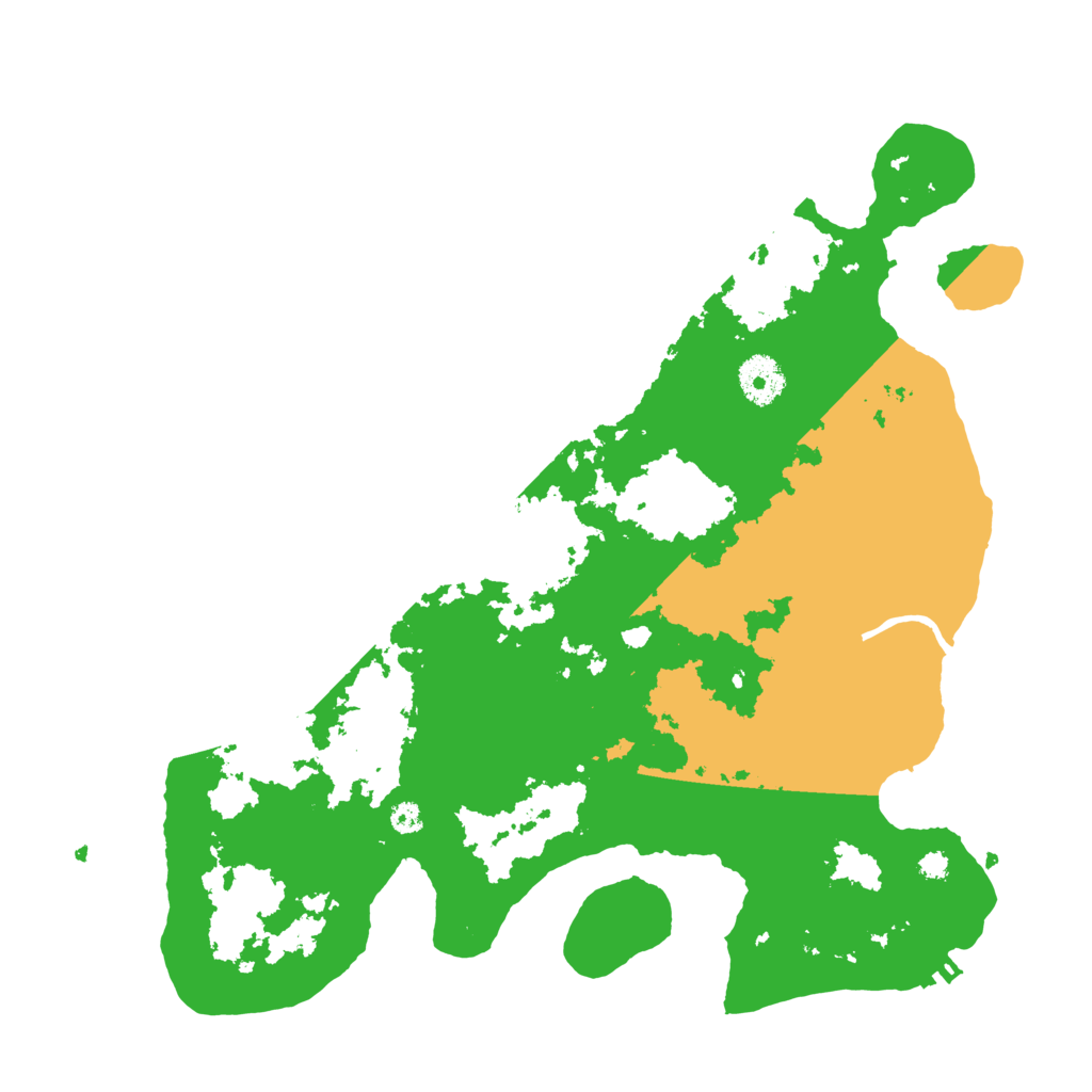 Biome Rust Map: Procedural Map, Size: 3500, Seed: 1247667500