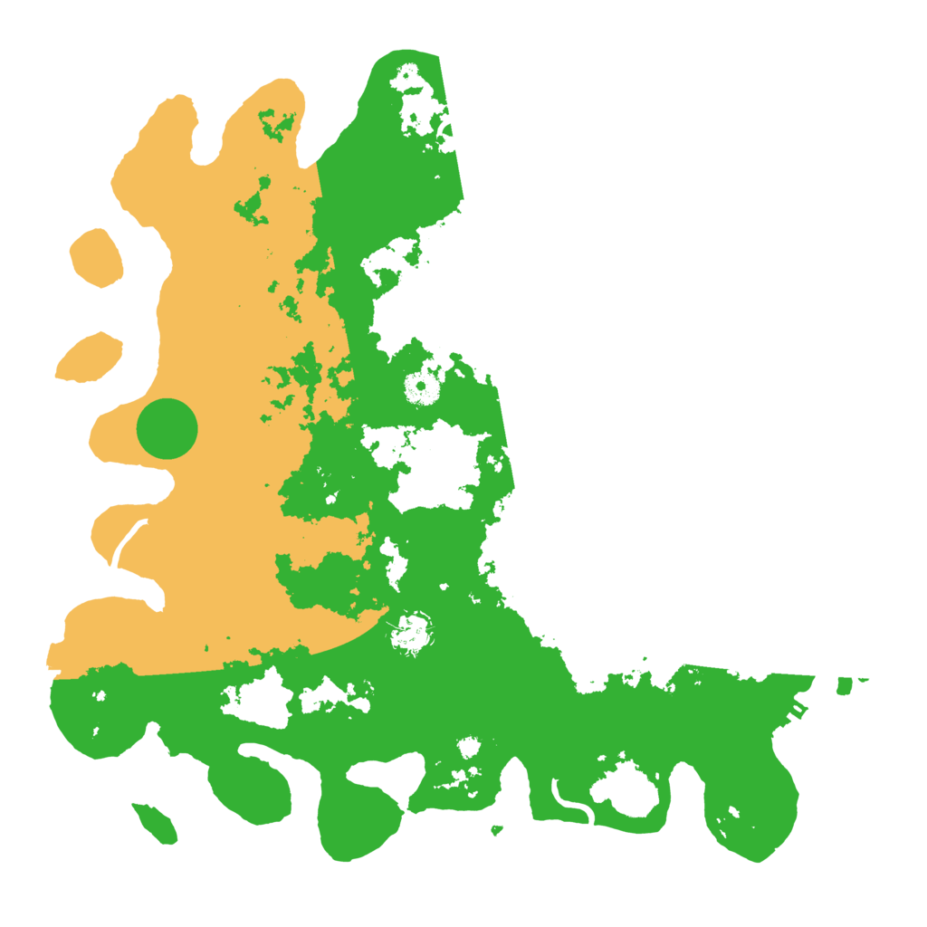 Biome Rust Map: Procedural Map, Size: 4000, Seed: 324470019