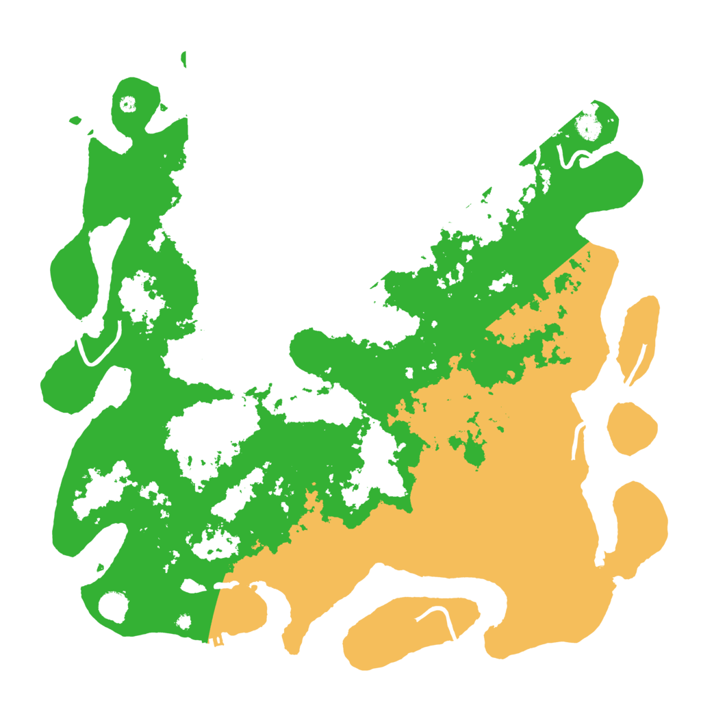 Biome Rust Map: Procedural Map, Size: 4400, Seed: 46972427