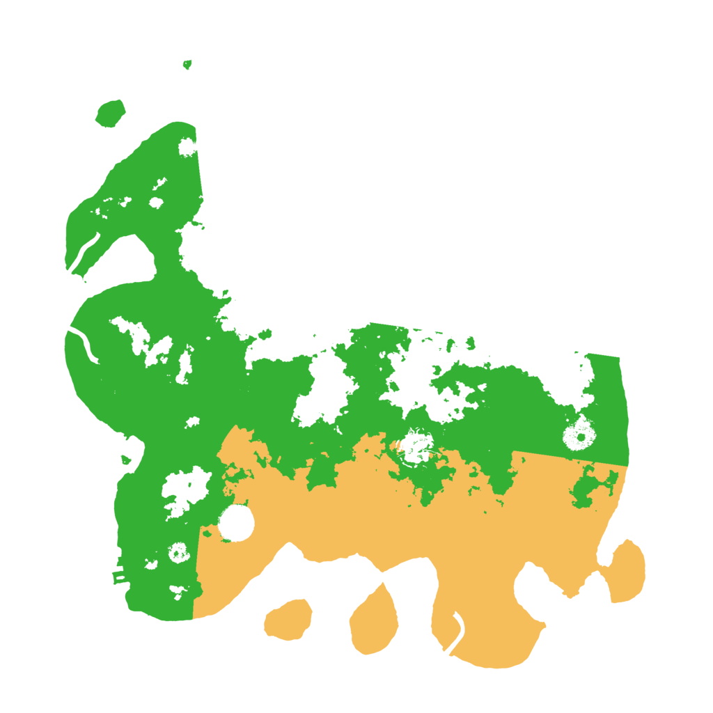 Biome Rust Map: Procedural Map, Size: 3550, Seed: 42347445