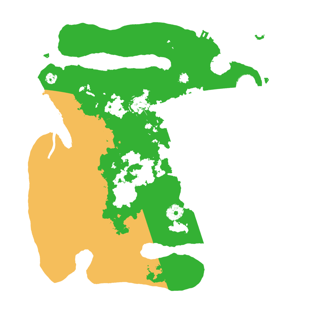 Biome Rust Map: Procedural Map, Size: 3000, Seed: 285904843