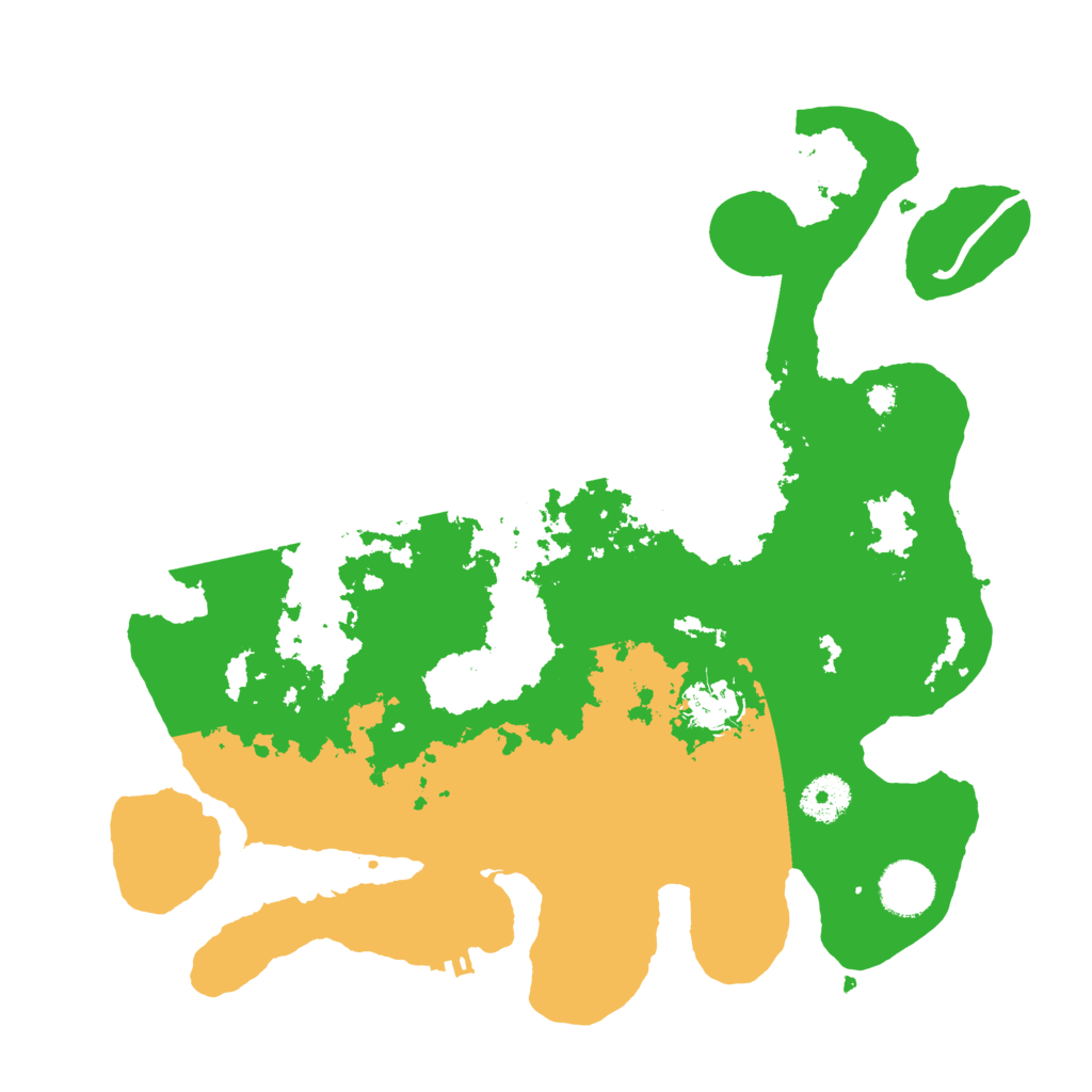 Biome Rust Map: Procedural Map, Size: 3450, Seed: 20499196