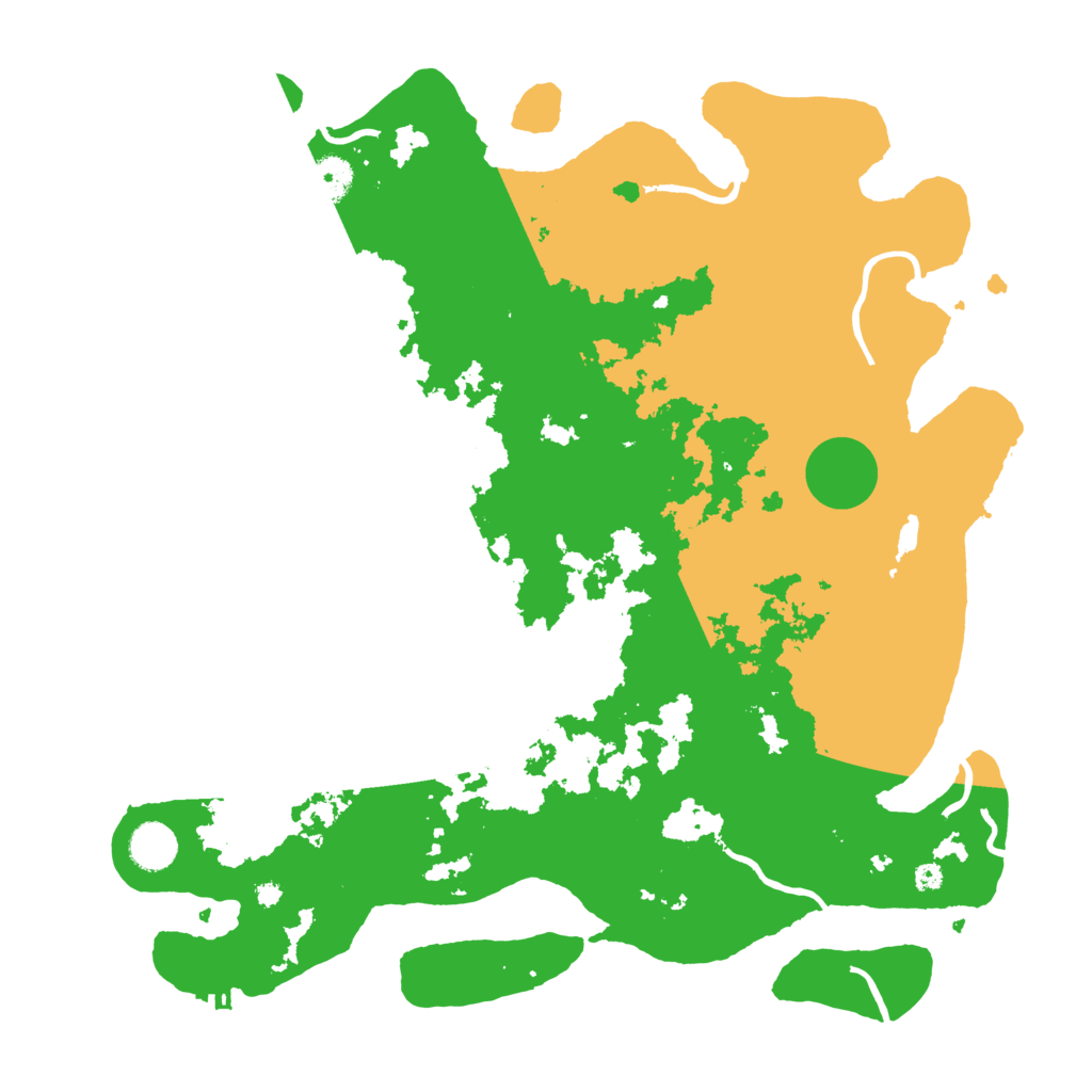Biome Rust Map: Procedural Map, Size: 4000, Seed: 281352633