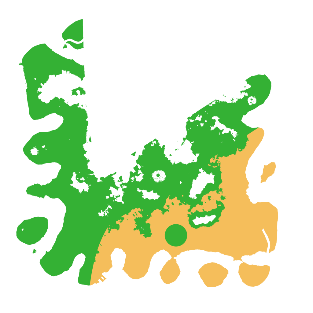 Biome Rust Map: Procedural Map, Size: 3700, Seed: 589321741