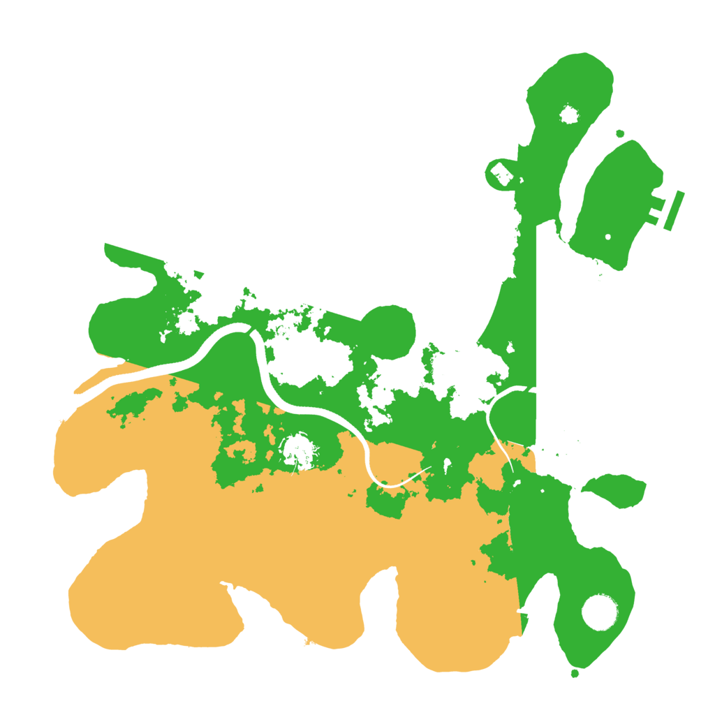 Biome Rust Map: Procedural Map, Size: 3538, Seed: 1751081126