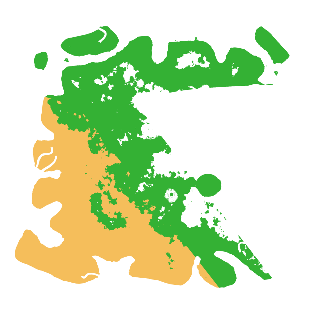 Biome Rust Map: Procedural Map, Size: 3700, Seed: 227356932