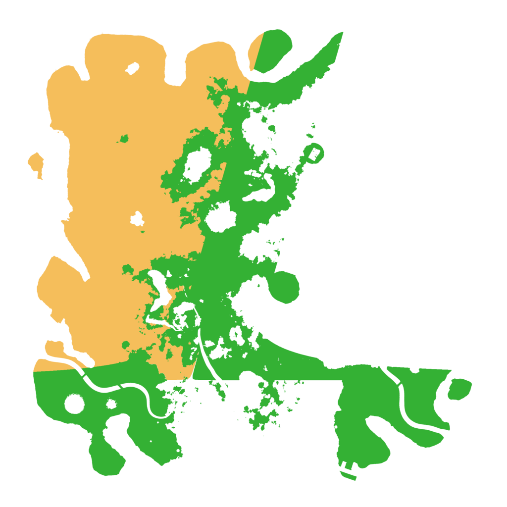 Biome Rust Map: Procedural Map, Size: 4500, Seed: 1574