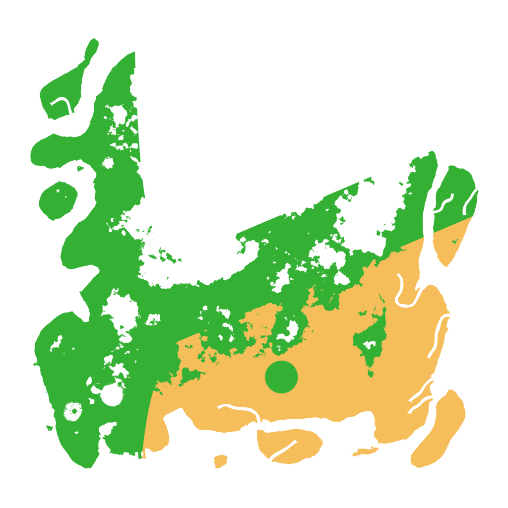 Biome Rust Map: Procedural Map, Size: 4100, Seed: 9137800