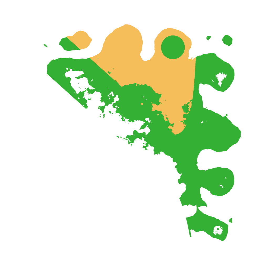 Biome Rust Map: Procedural Map, Size: 3000, Seed: 1096588760