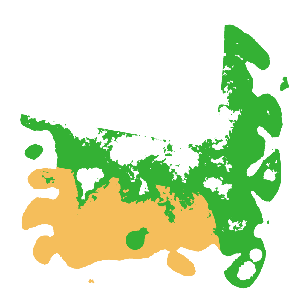 Biome Rust Map: Barren, Size: 4300, Seed: 30164048