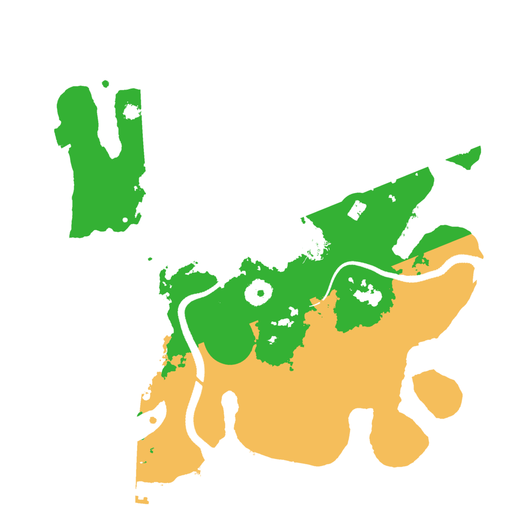 Biome Rust Map: Procedural Map, Size: 3000, Seed: 1489761267