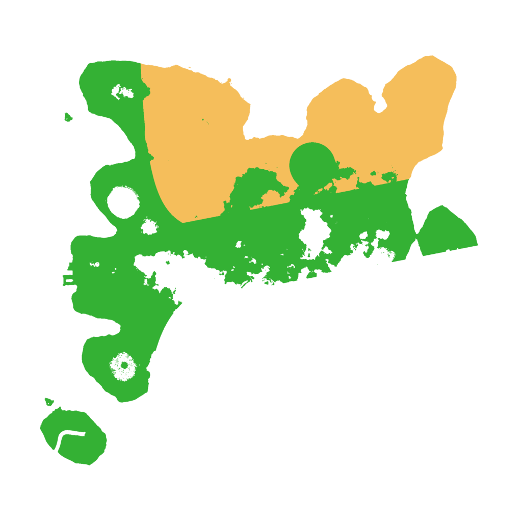 Biome Rust Map: Procedural Map, Size: 3000, Seed: 2456760