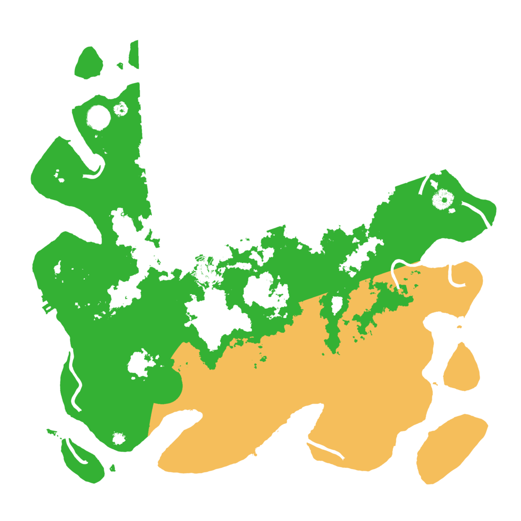 Biome Rust Map: Procedural Map, Size: 3850, Seed: 83168455