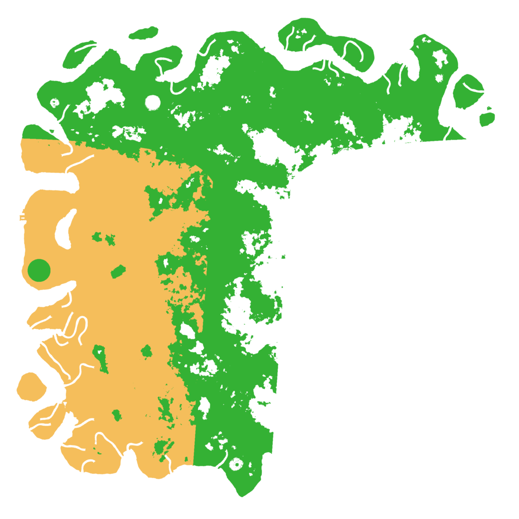 Biome Rust Map: Procedural Map, Size: 6000, Seed: 4549819