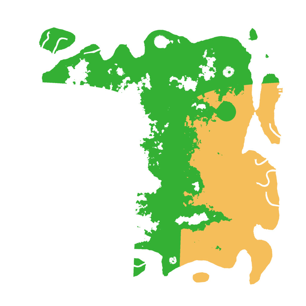 Biome Rust Map: Procedural Map, Size: 4250, Seed: 540762063