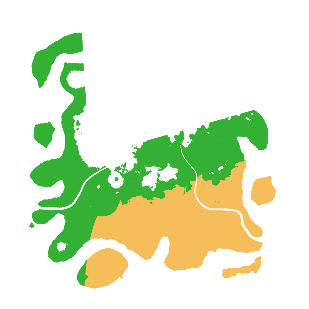 Biome Rust Map: Procedural Map, Size: 3000, Seed: 766