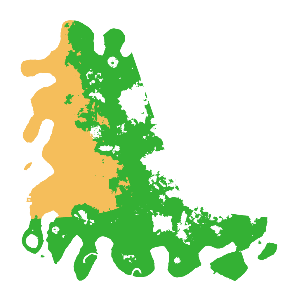 Biome Rust Map: Procedural Map, Size: 4250, Seed: 45678