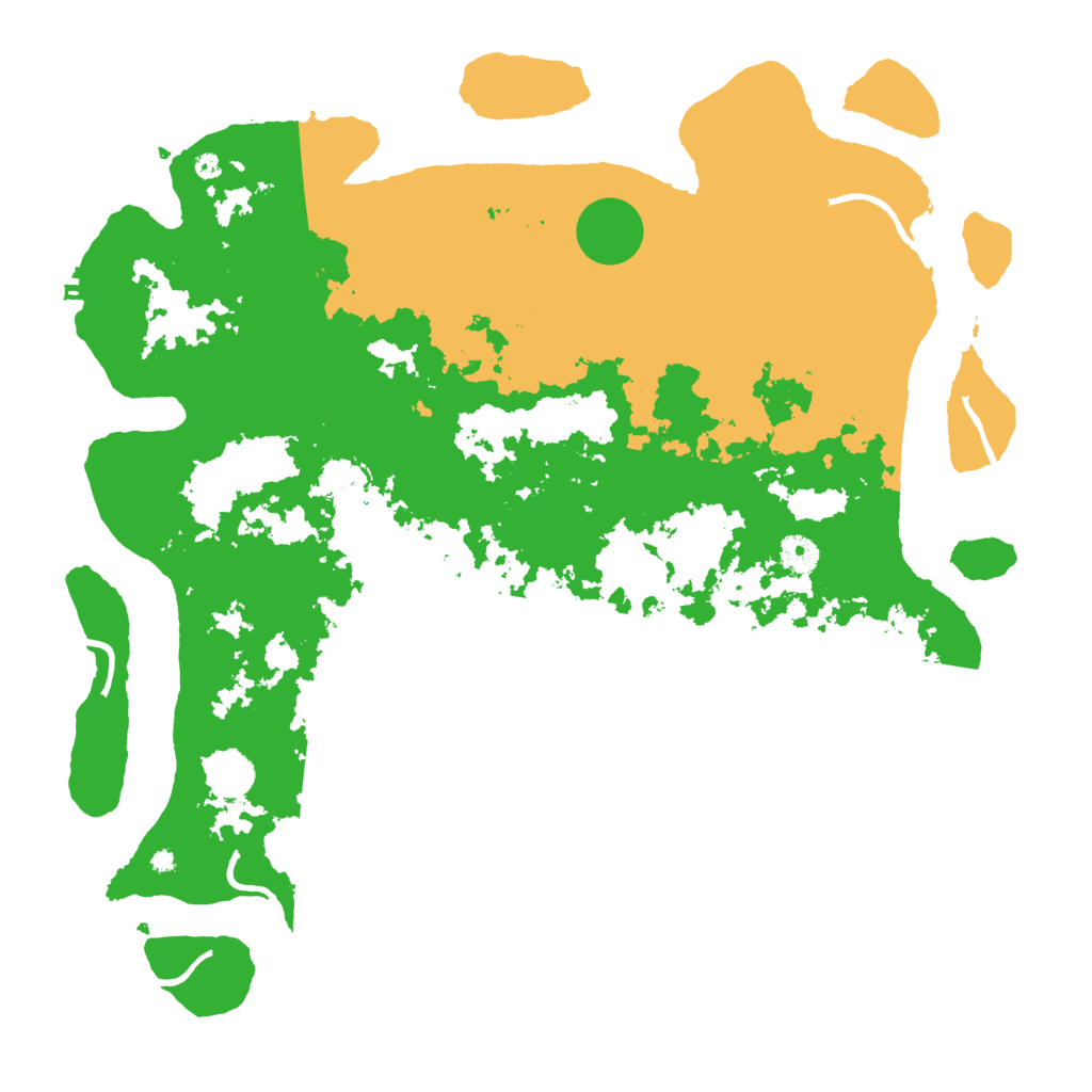 Biome Rust Map: Procedural Map, Size: 4300, Seed: 97794981