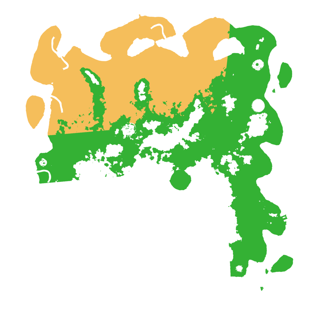 Biome Rust Map: Procedural Map, Size: 4300, Seed: 63690246